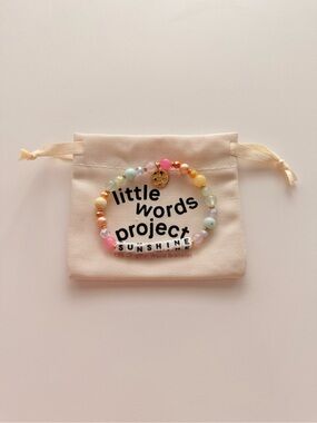 Little Words Project Bracelet - Sunshine - S/M